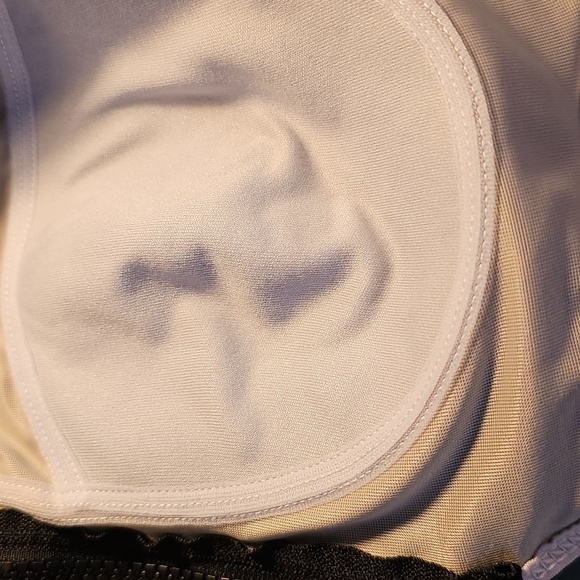 DELIMORA, Black One Piece‎ Swimsuit. size 12. Zipper Down The Front. - Picture 6 of 15